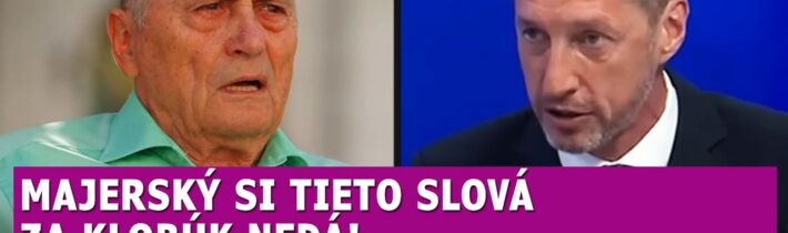 Majerský si tieto slová za klobúk nedá: VRED slovenskej politiky