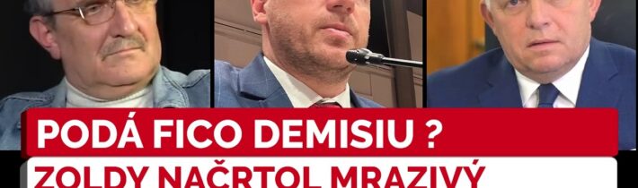 Zoldy sa obáva najhoršieho: Fico môže podať demisiu! #komentar #politika