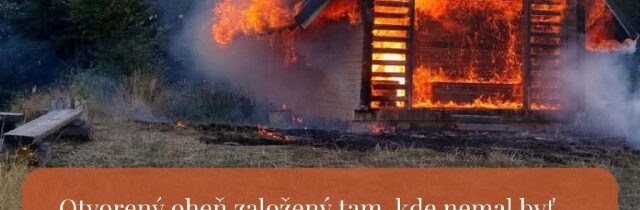 Turistická útulňa v lokalite Kysuca-Uhliarka v katastri obce Čierny Balog, ktor…