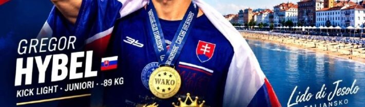 Fantastická správa pre slovenský kickbox! Gregor Hybel sa stal MAJSTROM SVETA WA…