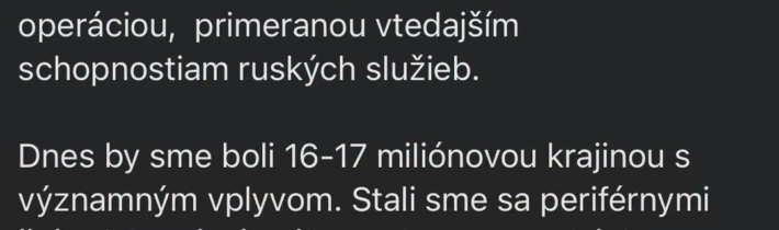 Keď za všetkým vidíš Rusa / Fľuska post 2026-10-29 20:01:58
