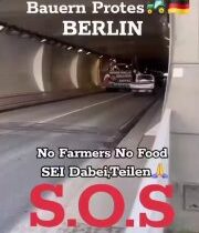 Protesty farmárov v Nemecku. Farmári potrebujú vašu podporu.Poľnohospodárstvo, …
