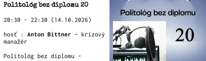 Politológ bez diplomu 20 Anton Bittner