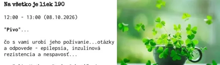 Na všetko je liek 190