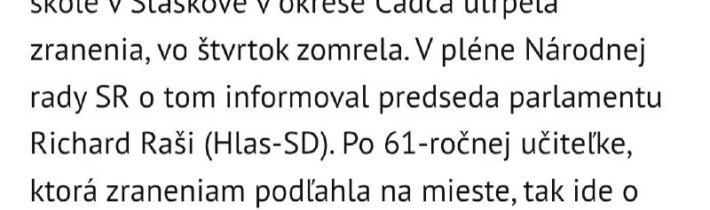 Ach jo – Úprimnú sústrasť rodine -…