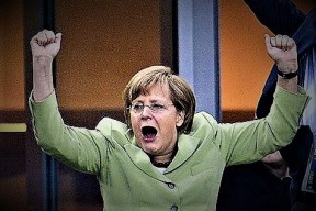 Angela Merkelová vítá kroky EU proti ČR, Polsku a Maďarsku