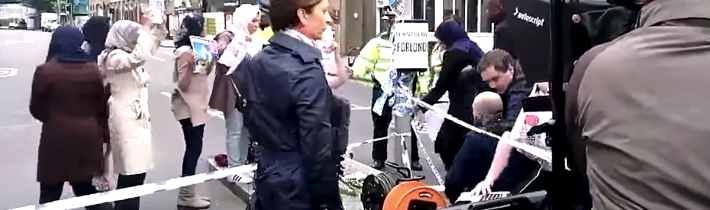VIDEO: Leaknuté video ukazuje, jak CNN v Londýně falšuje muslimskou demonstraci proti teroru na London Bridge! Skandál, který nemá v historii zpravodajství obdoby, otřásá vedením americké televize, Trump je na koni! Na zfalšování spolupracovala i londýnská policie, a to už ve čtvrtek jsou v Británii volby!