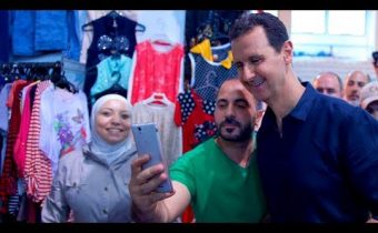 Strašný krvavý diktátor Bašár Assad