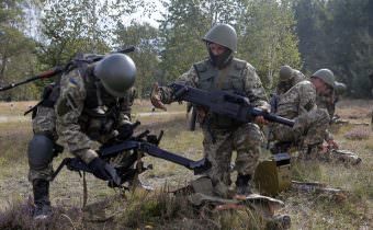 Ukrajina se připravuje na válku s Ruskem, tvrdí ukrajinský voják