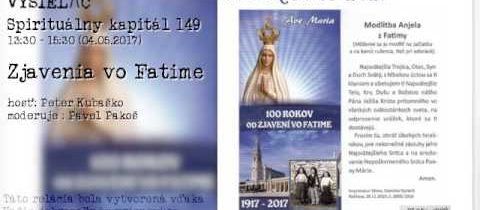 Spirituálny kapitál 149 – Zjavenia vo Fatime