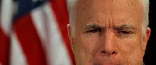 Seznam zemí, ve kterých chtěl John McCain vyvolat válku