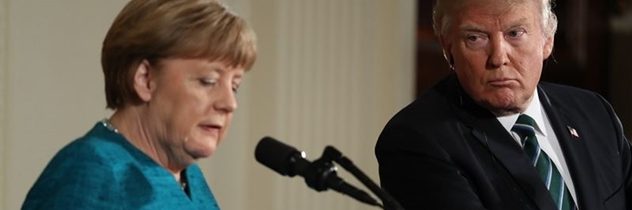 Merkelová, si len bábkou USA! Zahrmelo na kancelárku. Je to vážne