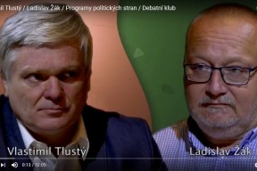 Vlastimil Tlustý / Ladislav Žák / Programy politických stran / Debatní klub