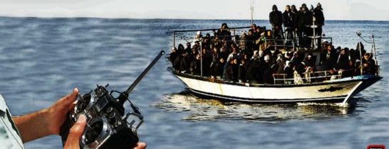 Nová migrační trasa: Po moři do Španělska. Zvesela na vodních skútrech. Balónový efekt – aneb vyhodíš vetřelce dveřmi, vrátí se ti oknem. Nájezdy barbarů na denním pořádku. Přijde 30 miliónů?