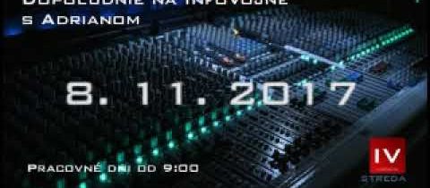 Dopoludnie na Infovojne s Adrianom 8.11.2017