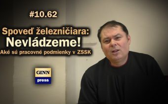 Spoveď železničiara: Nevládzeme! Aké sú pracovné podmienky v ZSSK #10.62