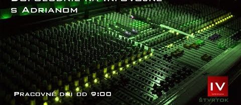 Dopoludnie na Infovojne s Adrianom  3.5.2018