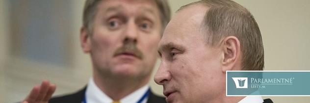 Americký trest pre Rusko sa blíži. Putinov hovorca komentoval protiúder. Môže mať hrozivé následky