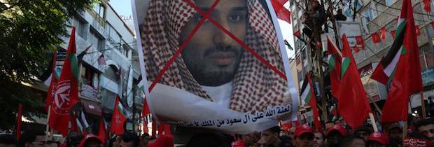 Saudský korunný princ odkázal Palestínčanom, aby buď prijali súčasný mierový plán alebo nech držia hubu