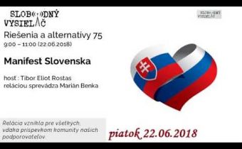 Riešenia a alternatívy 75 – Manifest Slovenska