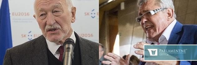 Putinov agent, Sorosov dôstojník, odkazujú si Šebej s Marčekom