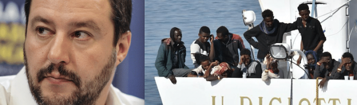 Salviniho vyšetrujú za tvrdé zaobchádzanie s migrantmi