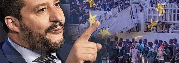 Alebo nám Európa pomôže, alebo budeme migrantov vracať do Líbye, varuje Salvini