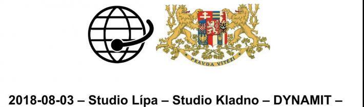 2018 08 03 – Studio Lípa – Studio Kladno – DYNAMIT – Diskuzní pořad posluchačů
