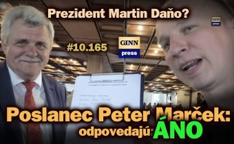 Poslanec Peter Marček: Podpis pre Martin Daňa? ÁNO! Každému kto šíri pravdu! #10.165