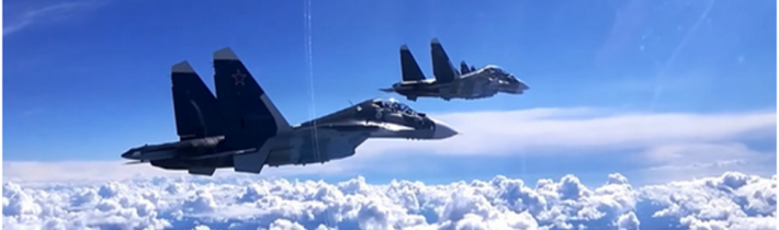 VIDEO: Ruské lietadlá ničia loď