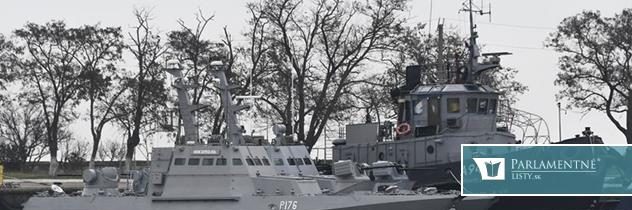 Rusko v pondelok vráti Ukrajine lode zadržané pri incidente v Kerčskom prielive