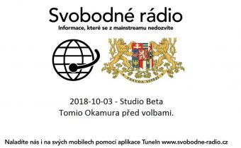 2018-10-03 – Studio Beta – Tomio Okamura před volbami.