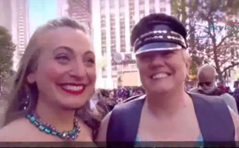 Zuzana Fialová bola nadšená z newyorského dúhového pochodu
