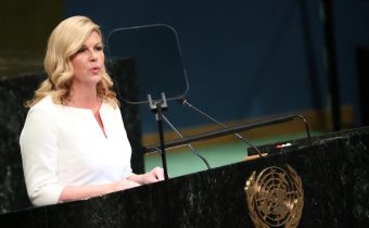 Chorvátska prezidentka je v spore s rezortom diplomacie, odmietla migračný pakt OSN