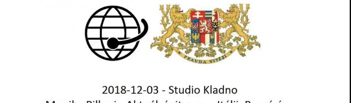 2018-12-03 – Studio Kladno – Monika Pilloni – Aktuální situace v Itálii Provází Soňa Zikmundová