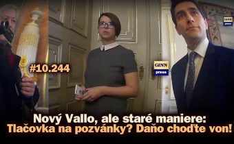 Nový Vallo, ale staré maniere: Tlačovka na pozvánky? Martin Daňo choďte von  (short) #10.244