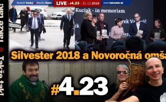Takže tak! #4.23 Live: Silvester 2018 a Novoročná omša