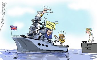 Britské námořnictvo podpořilo Ukrajinu: NI se ušklíbl