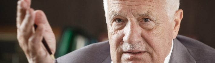 Václav Klaus: Naše země je v chaosu, národ je manipulován a dominantní média jsou pod tlakem Západu