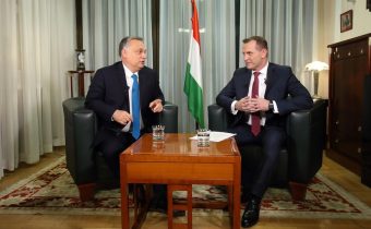 VIDEO: Orbán u Soukupa v TV Barrandov bránil evropské hodnoty a promluvil o Sorosovi