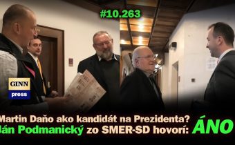 Ján Podmanický zo SMERu podpísal Daňovi kandidatúru na prezidenta! S výhradou #10.263