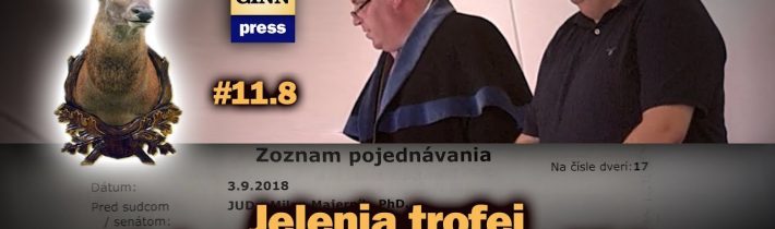 Jelenia trofej a krivoprísažník Peter Nízky (Rozsudok 1T/7/2018) #11.8
