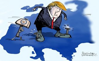 Trumpa připoutali k NATO