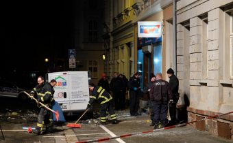 Politicky motivovaný zločin: Pred pobočkou AfD v Sasku vybuchla nálož