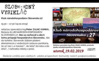 Klub národohospodárov Slovenska 27