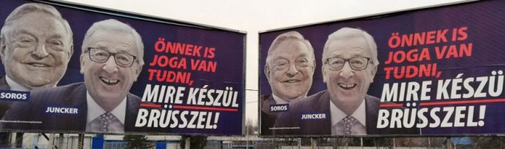 Maďarská vláda stupňuje kampaň proti súčasnému vedeniu EÚ, občania dostanú od Orbána list
