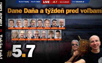 Takže tak! #5.7 Live: Dane Daňa a týždeň pred voľbami Prezidenta