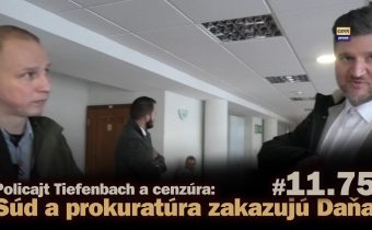Policajt Tiefenbach a cenzúra: Súd a prokuratúra zakazujú Daňa (short) #11.75