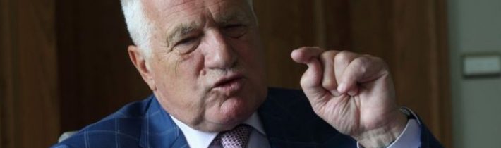 Václav Klaus: Strany kritické k EU budou mít lepší výsledek než předtím, ale euronaivní strany zůstanou bohužel silnější