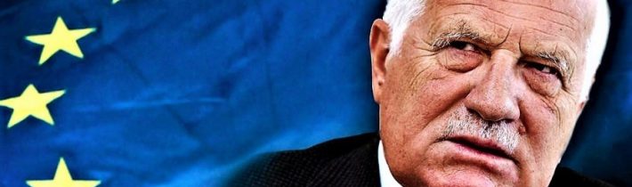 Václav Klaus: Demokracie v EU ustoupí do pozadí a nebudou rozhodovat volení politikové, ale klimatické Gréty